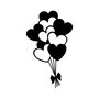 Wallity Balloons - Negro